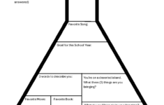 All About Me Flask-1 - Nothing - Favorite Color: Dream Job intended for All About Me Worksheet Science Flask