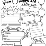 All About Me Free Printables   Printable Party Favors Within All About Me Worksheet Khan Academy