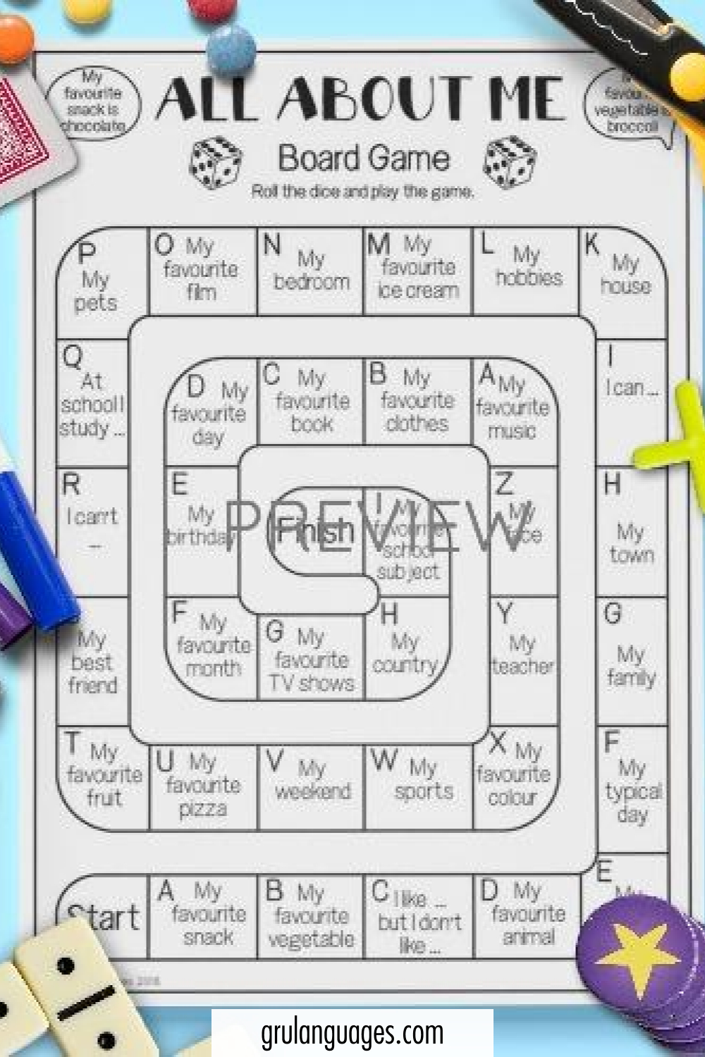 All About Me Game - Elsa Support intended for All About Me Worksheet Elsa