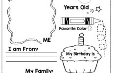 All About Me inside All About Me Worksheet Teachers Pay Teachers