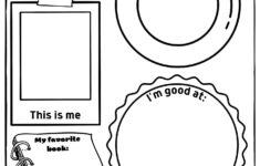 All About Me Kindergarten Drawing Activity Free Downloadable Pdf with regard to All About Me Worksheet Art