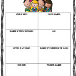 All About Me Math (Figure Me Out Math Printable Activity)   Etsy Pertaining To Math All About Me Worksheet
