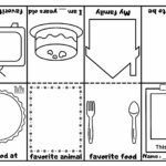 All About Me Mini Book For Kindergarten And Preschool Coloring Throughout All About Me Worksheet Free Download Uk