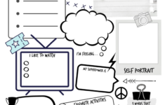 All About Me Printable Activity Page For Kids - About A Mom with All About Me Worksheet