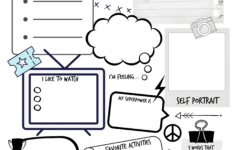 All About Me Printable Activity Page For Kids - About A Mom within All About Me Worksheet Creative