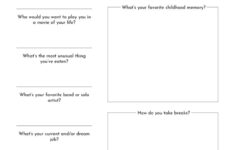All About Me Printable Worksheets - 50 Free Printables | Printabulls inside All About Me Worksheet For Ukg Class