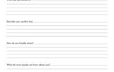 All About Me Printable Worksheets - 50 Free Printables | Printabulls intended for Get To Know Me Sheet For Teens