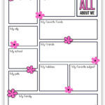All About Me Printable Worksheets (Free Pdf Printables)   Simply Pertaining To All About Me Flower Free Printable