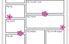 All About Me Printable Worksheets (Free Pdf Printables) - Simply pertaining to All About Me Flower Free Printable