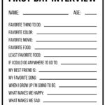 All About Me Printables {Interview Template}   Paper Trail Design Inside About Me Form For Teens
