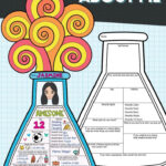 All About Me Science Activity With All About Me Worksheet Middle School Science