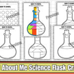 All About Me Science Flask Craft | Get To Know Me Activity First Within All About Me Worksheet Science Flask