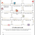 All About Me! (Sentence Completion) [F] (Gs) Intended For All About Me Worksheet Mylemarks