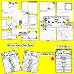 All About Me Time Capsule 10 And 12 Month Activity Flipbook Inside All About Me Time Capsule Worksheet
