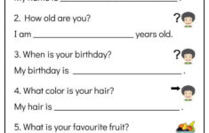 All About Me - Worksheet Digital | #1 Teacher-Made Resources intended for Worksheet Digital Com All About Me