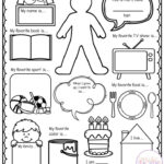 All About Me Worksheet First Day Of School Activity For All About Me Worksheet Early Years
