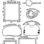 All About Me Worksheet For Kindergarten   20 Free Pdf Printables For All About Me Worksheet For Lkg