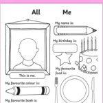 All About Me Worksheet! Pertaining To Planes And Balloons Worksheets All About Me