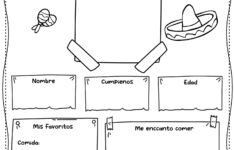 All About Me Worksheet Spanish - 20 Free Pdf Printables | Printablee throughout All About Me Worksheet English And Spanish