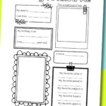 All About Me Worksheets (Free Printable Get To Know Me Activity) Throughout Get To Know My Teenager Worksheet