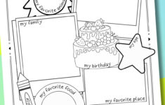 All About Me Worksheets (Free Printable Get To Know Me Activity) with regard to Get To Know Me Sheet For Teens