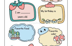 All About Me Worksheets Free Printable - The Teaching Aunt regarding All About Me Worksheet For 3 Year Olds