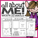All About Me Worksheets In All About Me Worksheet Girl