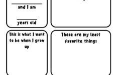 All About Me Worksheets | Printable Templates intended for All About Me Worksheet Year 7
