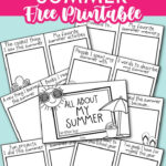 All About My Summer Back To School Activity With Regard To All About Me Summer Camp Worksheet