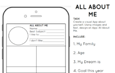 Back To School: All About Me (Template) – Creative Chinese in All About Me Worksheet in Chinese