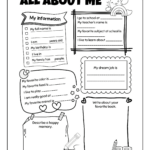 Back To School Worksheets For Kids | Abcmouse Pertaining To All About Me Back To School Worksheet Free