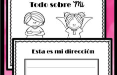 Bilingual All About Me Worksheets In English &amp; Spanish Digital regarding All About Me Worksheet English And Spanish