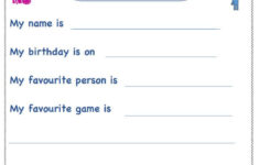 Buy All About Me Kids Worksheet Online In India - Etsy pertaining to All About Me Worksheet Questions