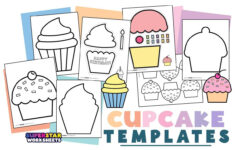 Cupcake Template (Free Printables) - Superstar Worksheets with regard to All About Me Cupcake Printable For Teens