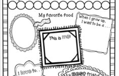 Free All About Me Posters For The First Day Of School | Back To with All About Me Worksheet Early Years