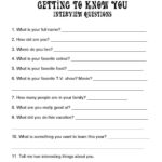 Free  All About Me Worksheets   Creative Resources, Free For Questions All About Me Worksheet For Adults