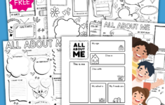 Free All About Me Worksheets - Your Therapy Source inside All About Me Speech Therapy Worksheet