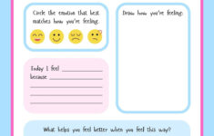 Free And Customizable Mental Health Templates regarding All About Me Mental Health Worksheet
