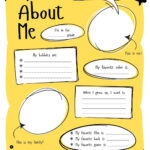 Free And Printable All About Me Worksheet Templates | Canva Inside All About Me Worksheets