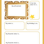 Free And Printable All About Me Worksheet Templates | Canva Regarding All About Me Worksheet Online