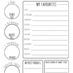 Free Covid 19 Time Capsule Worksheets   Kiddychart For All About Me Time Capsule Worksheet