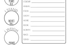 Free Covid-19 Time Capsule Worksheets - Kiddychart for All About Me Time Capsule Worksheet