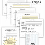 Get To Know Me Worksheet Pdf Packet   Your Therapy Source Intended For All About Me Worksheet Therapist Aid