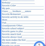 Girl Scouts: About Me Free Printable With Daisy Girl Scout All About Me Worksheet