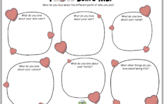 I Love Being Me! [F] (Gs) inside All About Me Worksheet Mylemarks