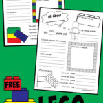 Lego All About Me Worksheet Printables With Lego All About Me Worksheet