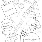 Math About Me, All About Me, Ks1, Ks2, Worksheet | Teaching Resources Pertaining To Math All About Me Worksheet