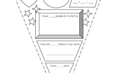 Math About Me Worksheet: Back To School Activity, Grades 1-3 (Pdf within All About Me Triangle Worksheet