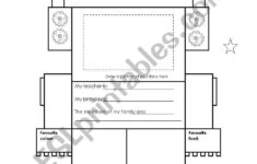 Me Robot - Esl Worksheetvalleygirl in All About Me Robot Worksheet