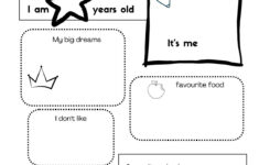 Page 2 - Free And Printable All About Me Worksheet Templates | Canva for Erlenmeyer Flask All About Me Worksheet